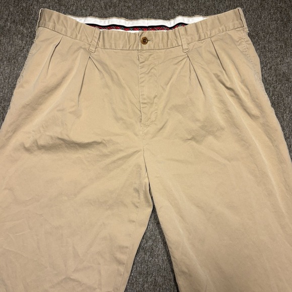 Ralph Lauren Polo Golf Pants 34x30 Tan Twill Fairway Fit Stretch Comfort Waist - Picture 1 of 14